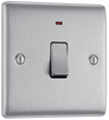 NBS31 Front - This 20A double pole switch with indicator from British General has been designed for the connection of refrigerators water heaters, central heating boilers and many other fixed appliances.