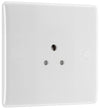 BG 828 Moulded Round Edge | White | 1 Gang 2A Unswitched Round Pin Socket