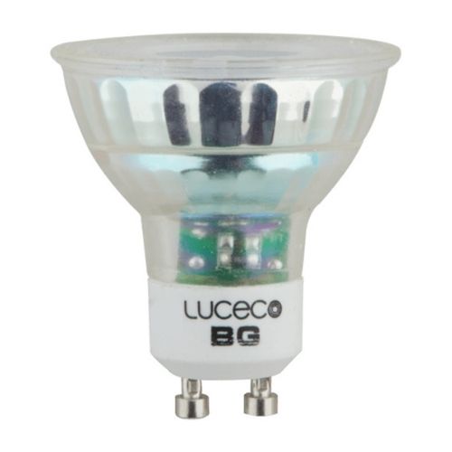 LUCECO LGDN5W50P 5W 4000K LED GU10 NEUTRAL WHITE DIMMABLE LAMP (10 PACK)
