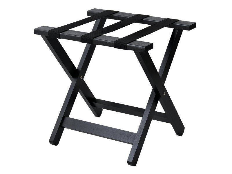 Corby Buxton Luggage Rack in Black BUSA Bamboo