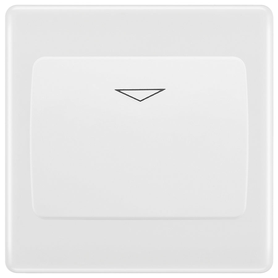 BG Nexus White Moulded Key Card Switch NWMKYCSW