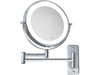 Corby Wall Mounted Cosmetic Round Illuminated Mirror