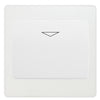 BG Evolve Pearlescent White Key Card Switch PCDCLKYCSW