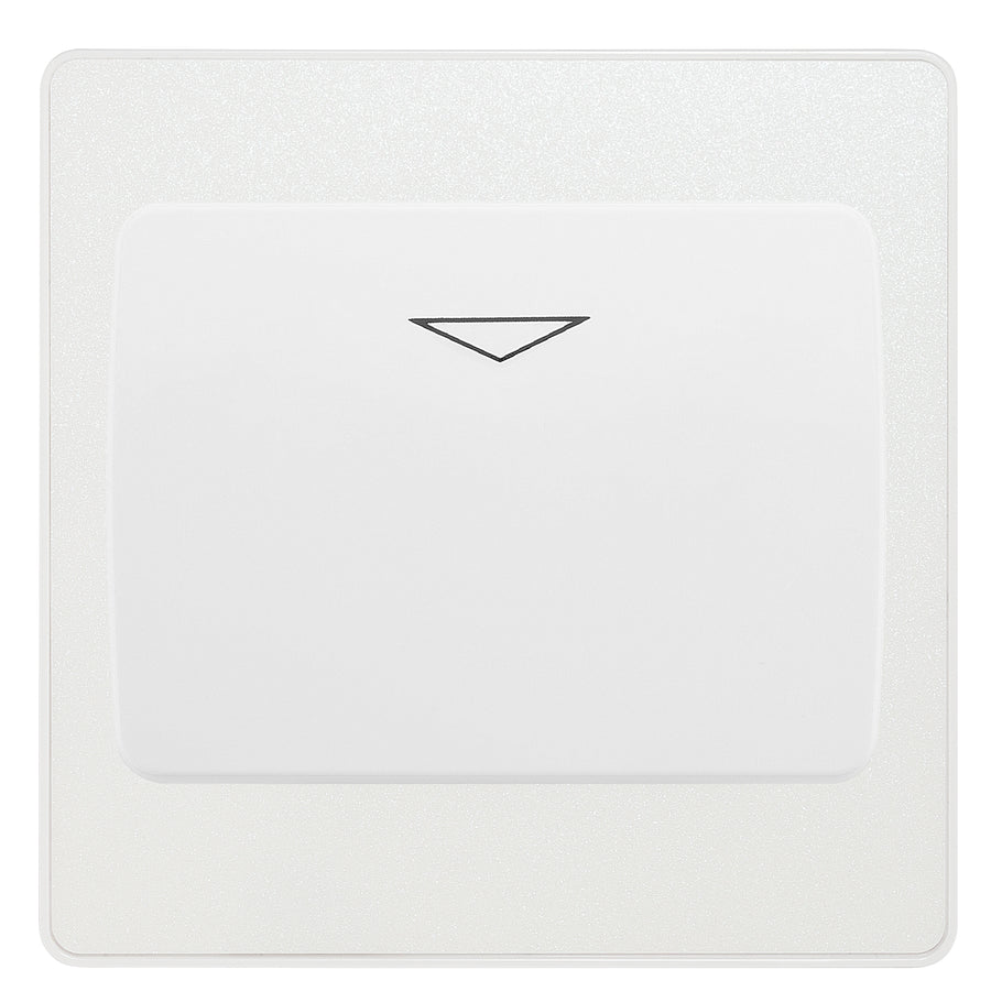BG Evolve Pearlescent White Key Card Switch PCDCLKYCSW