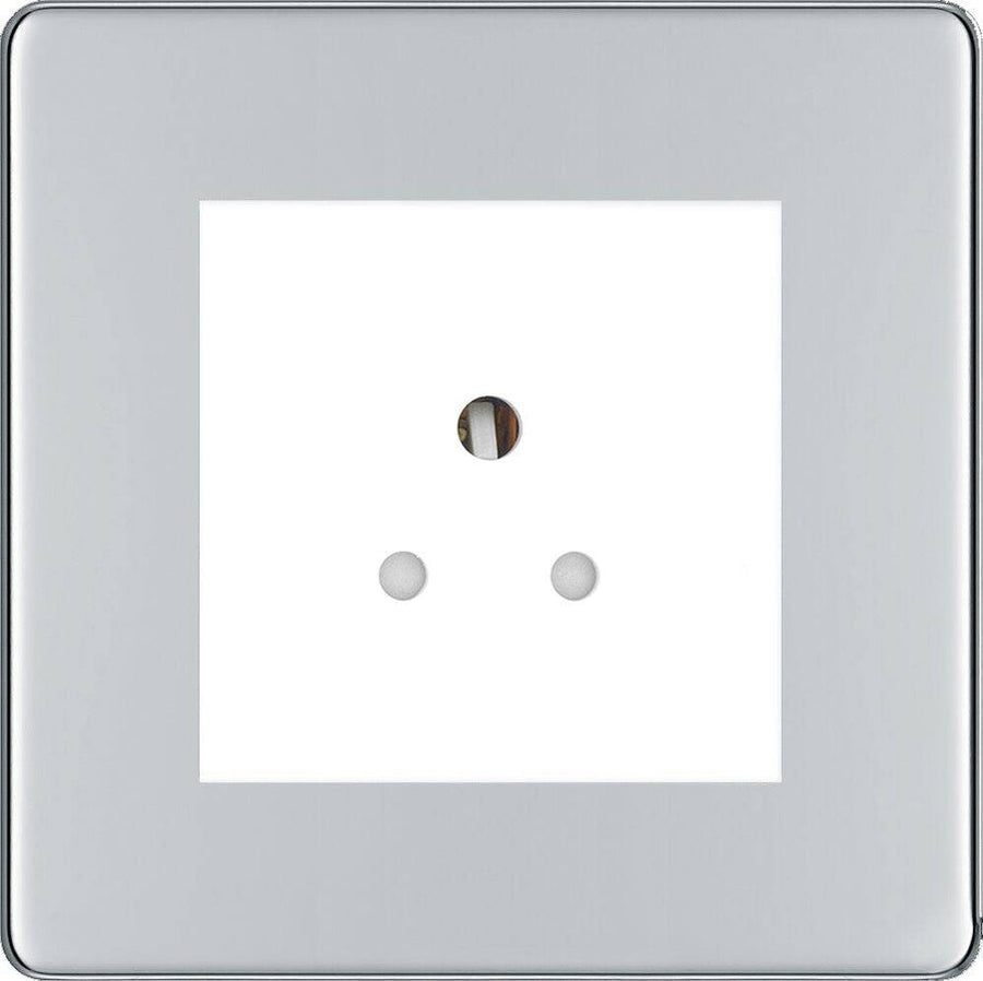 BG Nexus Screwless Polished Chrome 5A Unswitched Socket FPC29MW