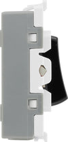 BG RPCDB15 Evolve Grid Black 10A 3 Pole Fan Isolator Switch Module