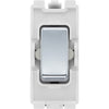 BG RPC12C Nexus Grid Polished Chrome 20AX 2 Way 1 Pole Centre-Off Switch Module