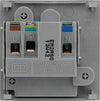 BG EM2ASG Euro Module 2A Round Pin Unswitched Socket - Grey