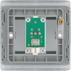 NPC62 Back - This single isolated coaxial socket from British General can be used for TV or FM aerial connections. An isolated aerial connection is ideal for use where a communal dish or aerial is used such as in a block of flats.