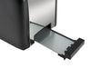 2 Slice Toaster (Chelmsford / THT-8016A) in Black & Polished Steel - UK Plug