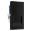 BG Evolve Polished Copper Double Secondary Telephone Socket, Screw Terminal - Black Insert