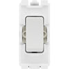 BG R30 Nexus Grid White 20A 20AX 2 Pole Switch Module