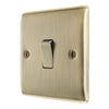 BG Nexus Antique Brass 20A 16AX Intermediate Light Switch NAB13 with 35mm Steel Back Box