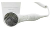 Corby Kendal 1600W Wall Mounted Hair Dryer with Shaver Socket in White - No Plug