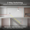 BG MC542 Metal Clad 20A 16AX 2 Way Double Light Switch