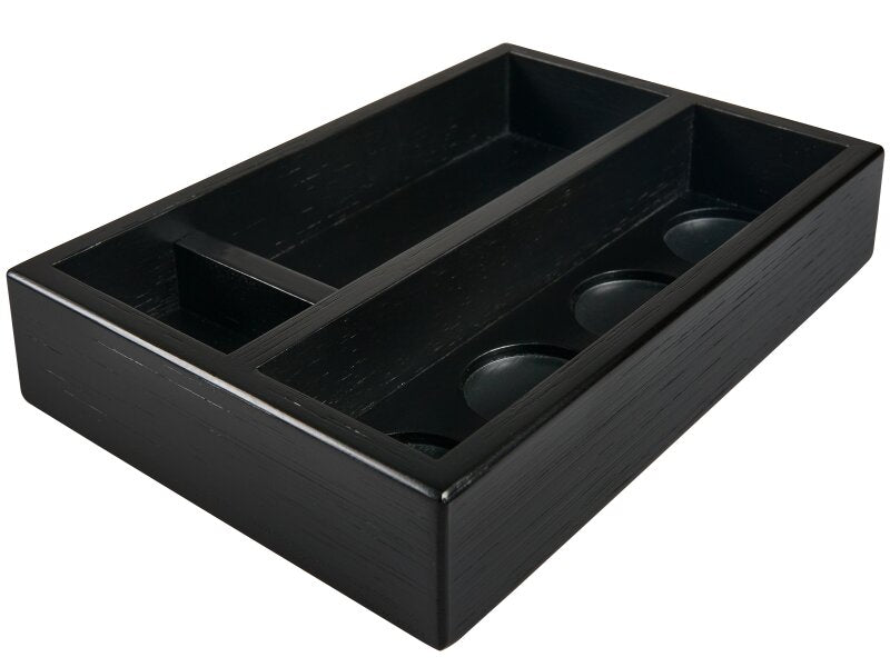 Corby Buxton Coffee Pod & Sachet Holder in Black BUSA Bamboo