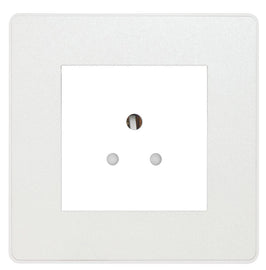 BG Evolve Pearl White 2A Unswitched Socket PCDCL2AUSSW