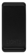 BG RRLTFB Nexus Grid Rocker Embossed (LIGHTS) - Matt Black