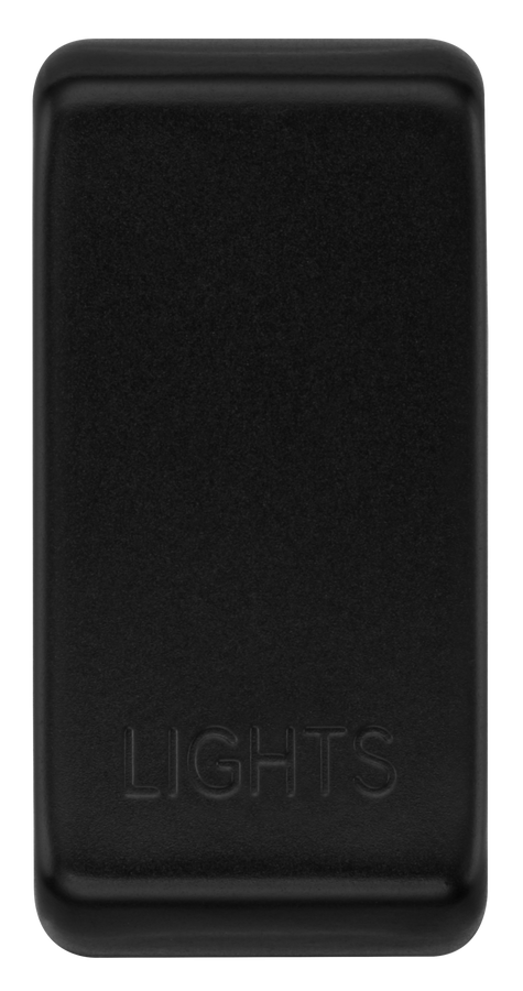 BG RRLTFB Nexus Grid Rocker Embossed (LIGHTS) - Matt Black