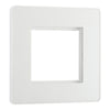 BG Evolve Pearl White 45W USB Wall Socket Euro Module USB-A & C - Black Insert