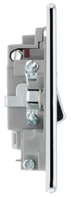 FPC53 Side - This 13A fused and switched connection unit with power indicator from British General provides an outlet from the mains containing the fuse ideal for spur circuits and hardwired appliances.