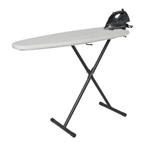 Corby Oxford Premium Ironing Centre in Light Grey with 2000W Steam Iron - UK Plug