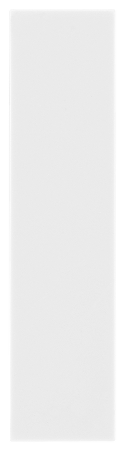 BG EMBLKW Euro Module Blank Plate (2pcs) - White