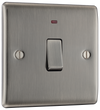 NBI31 Front -  This double pole switch with indicator from British General has been designed for the connection of refrigerators water heaters, central heating boilers and many other fixed appliances. 