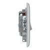 BG Nexus Brushed Steel 13A Switched Spur + Neon NBS52 with 25mm Steel Back Box