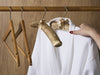 Corby Saltaire Padded Guest Hanger in Champagne with Hook