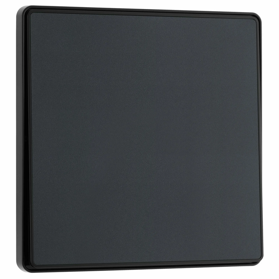 BG Evolve Matt Grey Intermediate 20A Edge to Edge Rocker Light Switch | PCDMG13EB