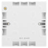 BG 903 Moulded Square Edge | White | 19mm | 1 Gang Plate Switch Pattress