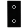 BG EMTDSB Slave Touch LED Dimmer Trailing Edge Euro Module Black Insert