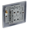 BG Nexus Matt Black 20A 16AX Intermediate Light Switch NFB13 with 35mm Steel Back Box