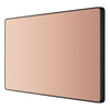 BG Evolve Polished Copper 2 Gang Double Blank Plate PCDCP95B with 25mm Steel Back Box