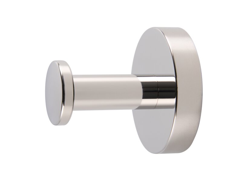 Corby Harrogate Single Clothes Hook in Polished Steel