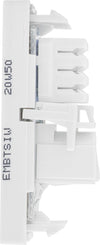 BG EMBTSIW | White | 1 Module Euro Module IDC Secondary Telephone Socket