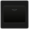 BG Nexus Screwless Matt Black Hotel Key Card Switch FFBKYCSB