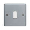 BG MC512 Metal Clad 20A 16AX 2 Way Single Light Switch
