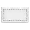 BG Evolve Pearlescent White Double Blank Plate PCDCL95W with 35mm Steel Back Box