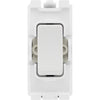 BG R12 Nexus Grid White 20A 20AX 2 Way 1 Pole Switch Module