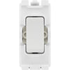 BG R12 Nexus Grid White 20A 20AX 2 Way 1 Pole Switch Module