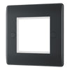 BG Part M Single HDMI Socket Graphite - White Insert