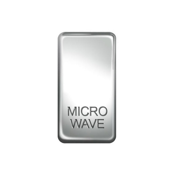 BG GRMWPC Nexus Grid Polished Chrome 'Microwave' Rocker