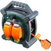 Masterplug HLP2013/2IP 13A Rated Case Reel with 2 Weatherproof Sockets 20M