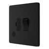 BG Evolve Matt Black 45A DP Single Plate + Neon PCDMB74B with 35mm Steel Back Box