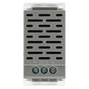 BG Nexus Screwless Polished Chrome Double Secondary Touch Dimmer Switch White Inserts FPCTDS2W
