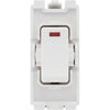 BG R31 Nexus Grid White 20A 20AX 2 Pole LED Indicator Switch Module
