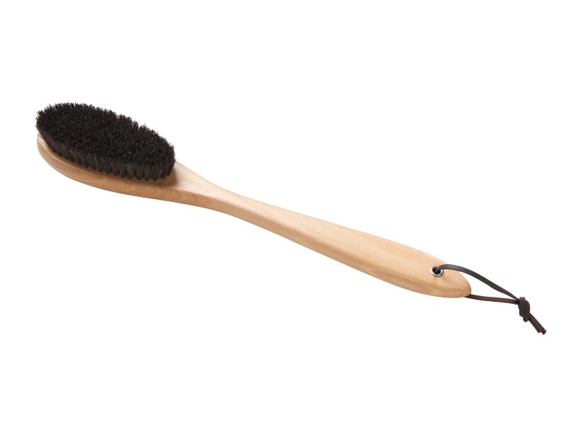 Corby Skipton Wooden Clothes Brush in Light Wood