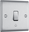 BG NBS14 Nexus Metal Brushed Stainless Steel Bell Push Switch